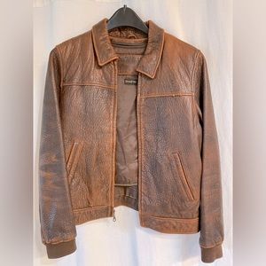 Vintage leather jacket size M